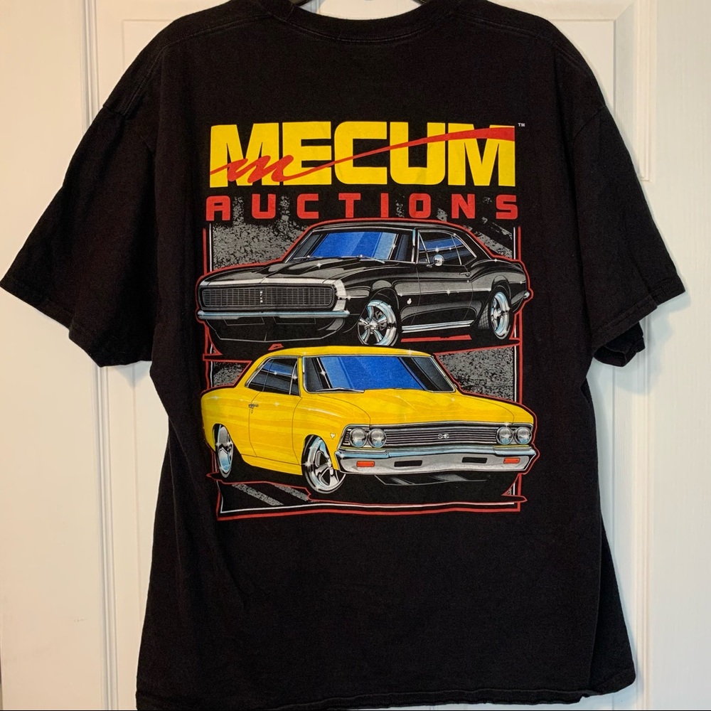 Vintage Retro Mecum Auctions Muscle Car Shirt Mens XL